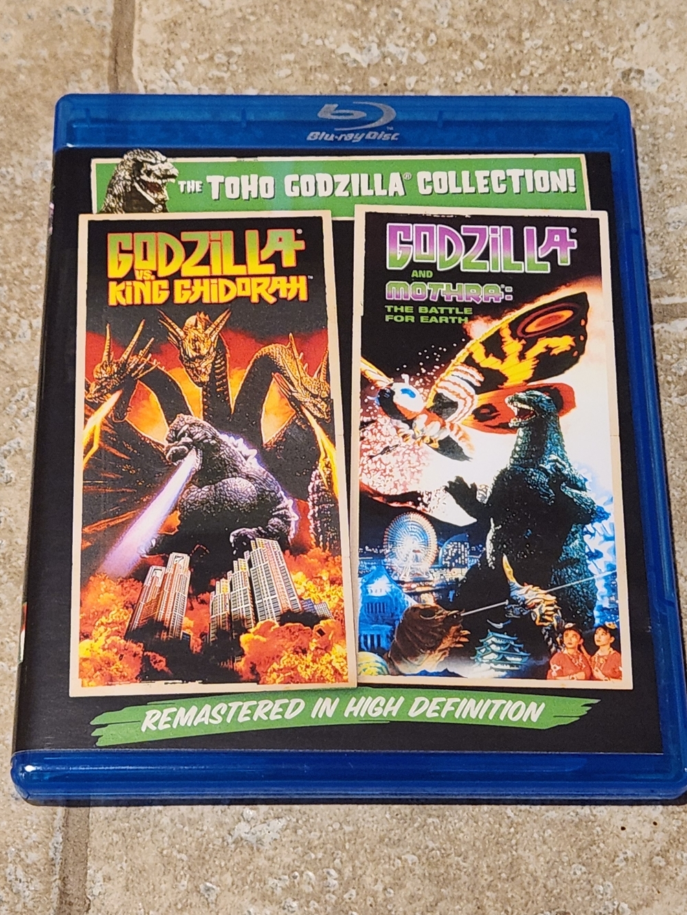Godzilla vs King Ghidorah Blu-ray Toho Double Feature
